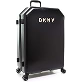 DKNY Unisex-Adult Metal Logo, Black, 30 Inch