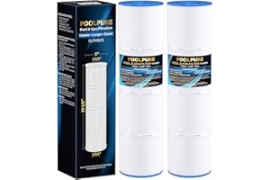 POOLPURE PRB75 Spa Filter Replaces Rainbow RTL-75, Custom Molded Products 25390,R172503, R173435, 17-2632 Pleatco PRB75, Unic