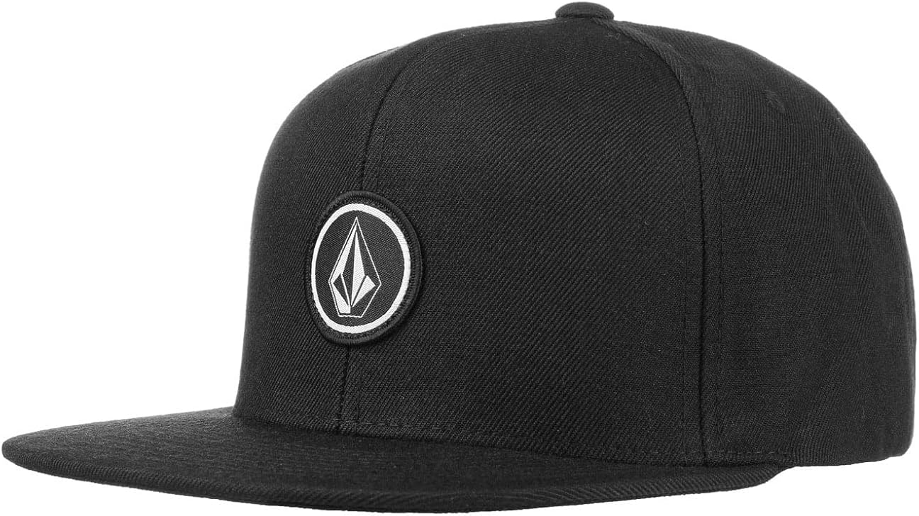 Volcom Men's Quarter Twill Hat, Black, One Size: Clothing