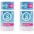 Surface TROPIX Sheer Touch Sunscreen Stick, Water Resistant, UVA/UVB Broad Spectrum, Fast Drying Protection, PABA Free - SPF 50-2 PACK