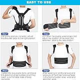 Aollop Posture Corrector for Men and Women Adjustable Back Brace 35-47 in view 7