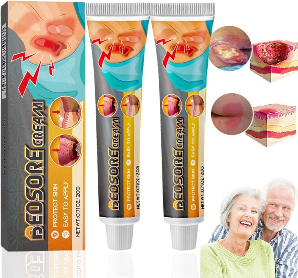 Akhand Bed Sore Cream 2Pcs Healing Ointment Wound Treatment
