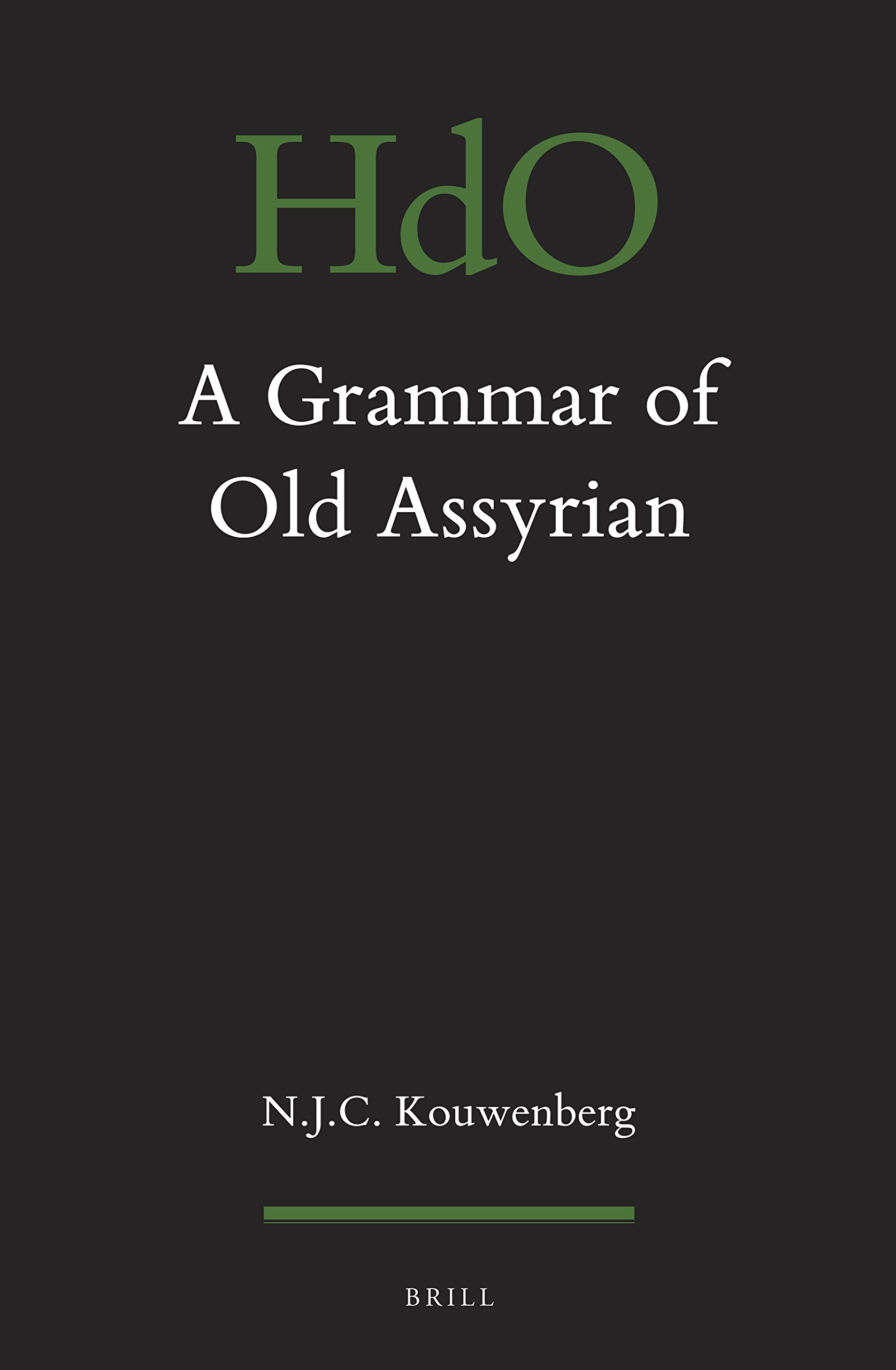 Amazon Fr A Grammar Of Old Assyrian Kouwenberg N J C Livres