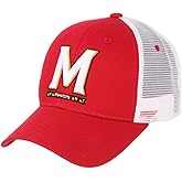 Zephyr Men's Maryland Terrapins Adjustable Snapback Hat Big Rig, Maryland Terrapins Red, Adjustable