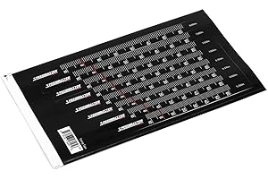 Speedmaster PCE484.1001.02 Harmonic Balancer Timing Tape 5.25" to 8.00" [Black]