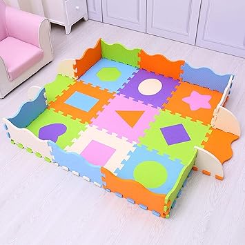 Amazon Com Eva Foam Play Mat Baby Puzzle Floor Mats Fences