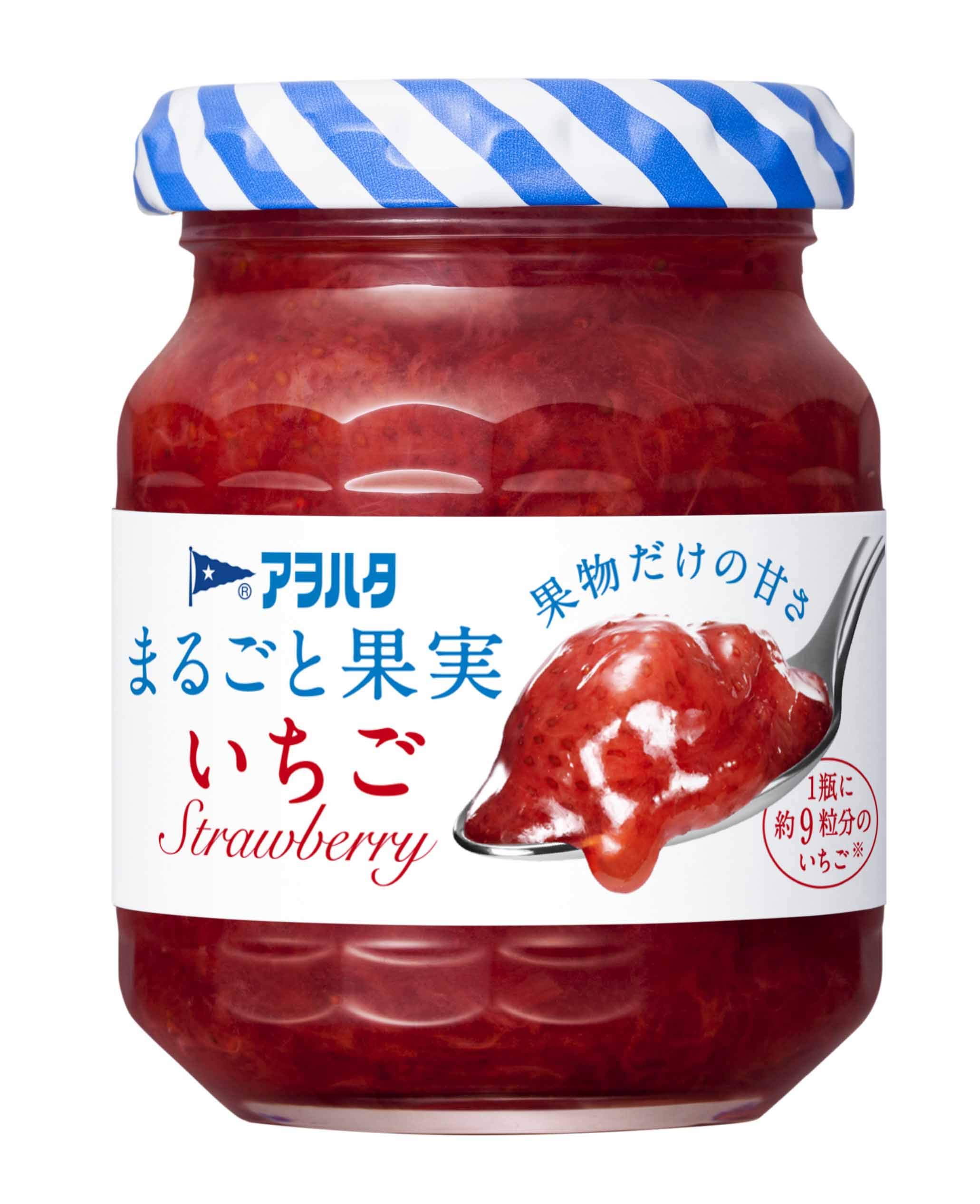 アヲハタ まるごと果実いちご 125g×3個の商品画像