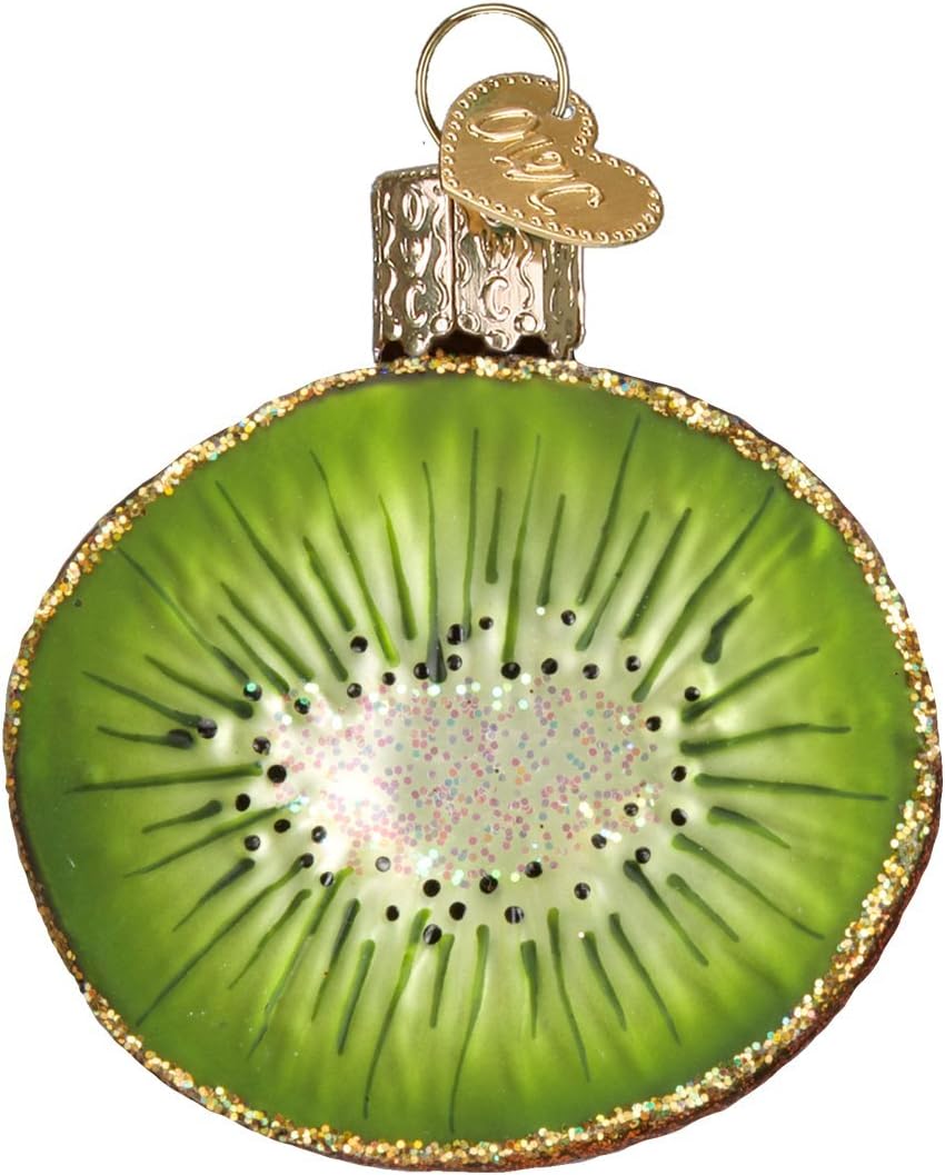 Ornaments - Old World Christmas Kiwi Glass Blown Ornaments for Christmas Tree