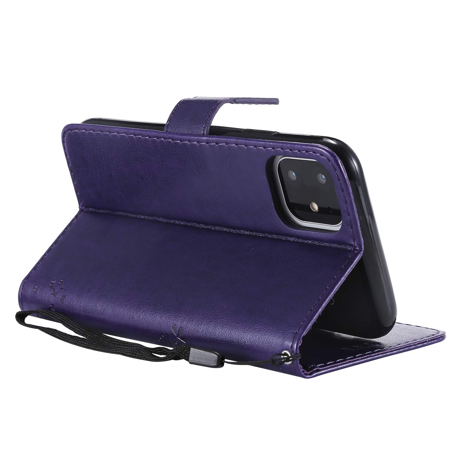 IMOSHION Bookcase CUSTODIA A LIBRO per iPhone 16e/ iPhone 17e, Rosso