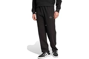 Adidas Mens All Szn Waffle-Knit Loose Open Hem Pants