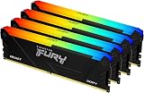 Kingston FURY Beast RGB 32GB 4x8GB 3600MT/s DDR4 CL17 DIMM KF436C17BB2AK4/32