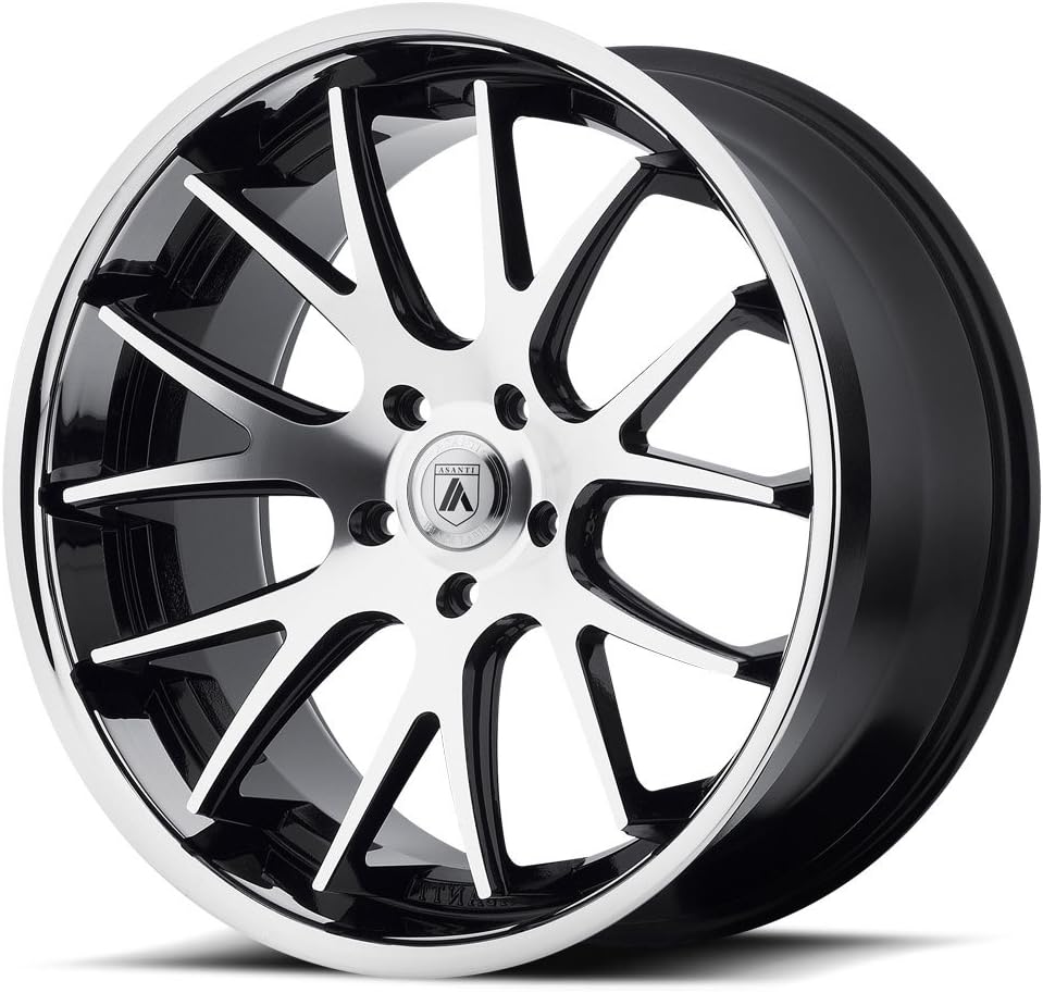 Asanti Black | ABL3-22900015SL | 22 Inch | ABL-3 Wheel/Rim | Silver | 22x9 Inch | Custom Drill