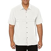 Quiksilver Men's Tahiti Palms 4 Button Up Floral Collared Shirt
