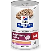Hill's Prescription Diet i/d Digestive Care Puppy Wet Dog Food | #1 Veterinarian Recommended, Turkey Recipe, 13 oz. Cans, 12-Pack