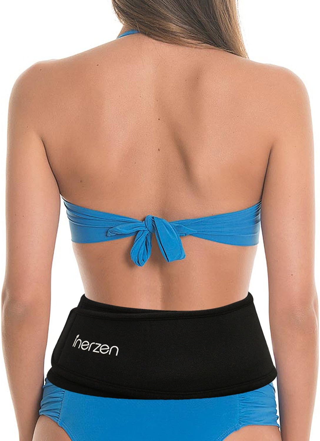 Inerzen Back and Waist Hot and Cold Gel Pad Therapy Wrap for Pain, Muscle, Stress Relief - Microwavable & Freezable: Health & Personal Care