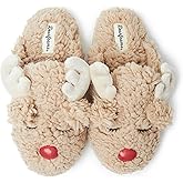 Dearfoams Matching Family Holiday Christmas Reindeer & Turkey Scuff