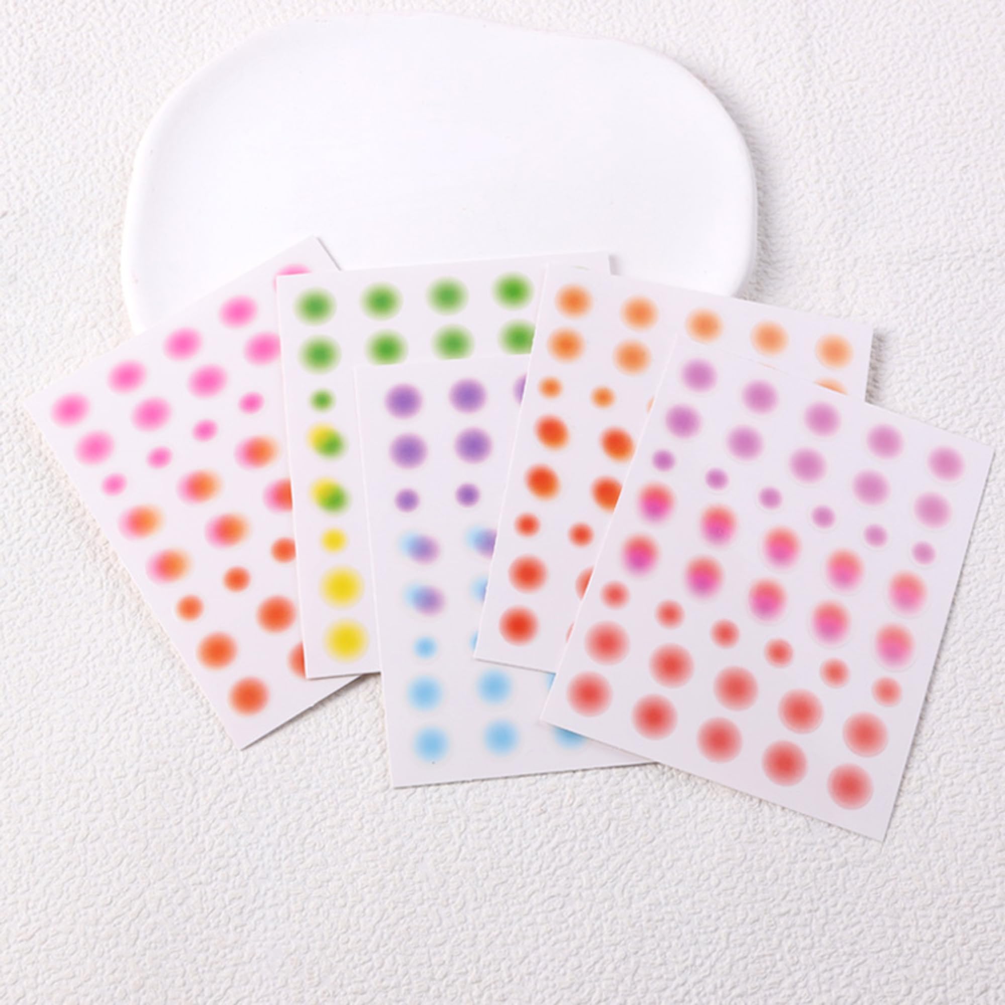 Impressed 5 Sheets Luxury Nail Art Stickers 500+ Gold Customized Nail Decals for Fake Nail Design and Salon Nails Accessories (Aura) - Image 6