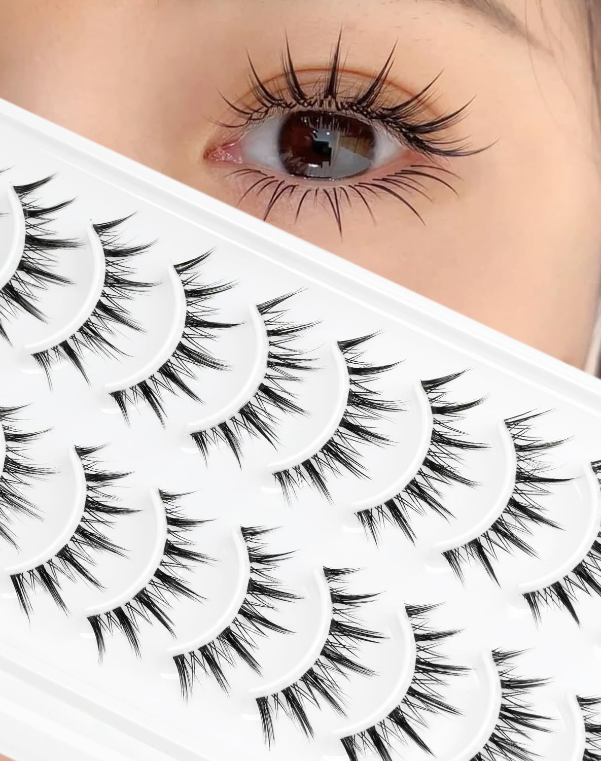 False Eyelashes Faux Mink Lashes - Manga Lashes