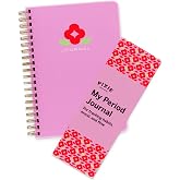 Pixie Period Tracker Journal for Girls 8-12 - Pixie&rsquo;s My First Period Notebook with Daily Menstrual Cycle Guided Reflection For Feminine Care - First Period Gifts For Young Girls &amp; Teens