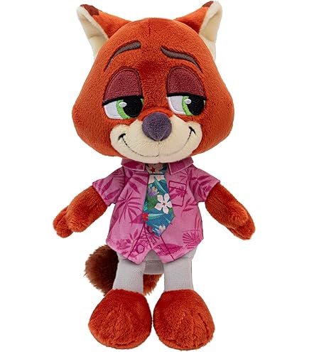 Amazon.com: Disney Nick Wilde Plush – Zootopia – Small 11 Inches