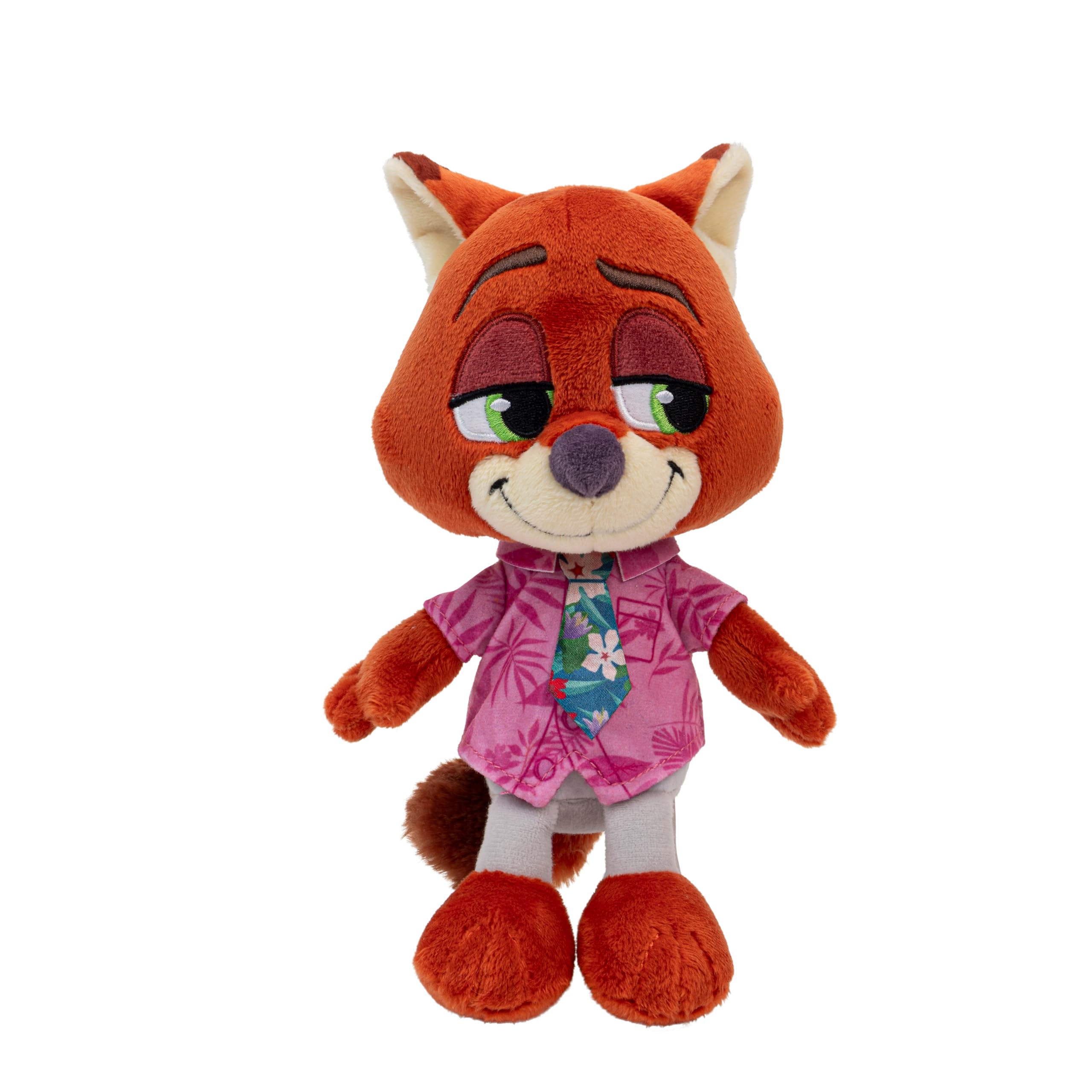 Disney’s Zootopia 2 8” Plush Nick Wilde - Stuffed Animal Movie Toys for Kids and Collectors - Suitable for Ages 3+