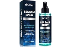 XAARTY Sea Salt Spray For Men, Sea Salt Spray For Hair, The Dead Sea Salt Styling Spray Can Make The Hair Voluminous, Curly, And Enhance Natural Curls And Waves