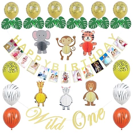 Amazon Com Jungle Theme Party Supplies Safari Party Supplies