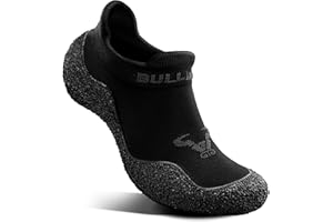 BULLIANT Men Slipper Socks,Grip Socks Hiking Water Shoes Barefoot Shoes for Outdoor Walking Exercises