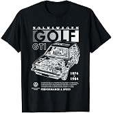 Volkswagen Golf GTI Mk1 Performance &amp; Speed T-Shirt