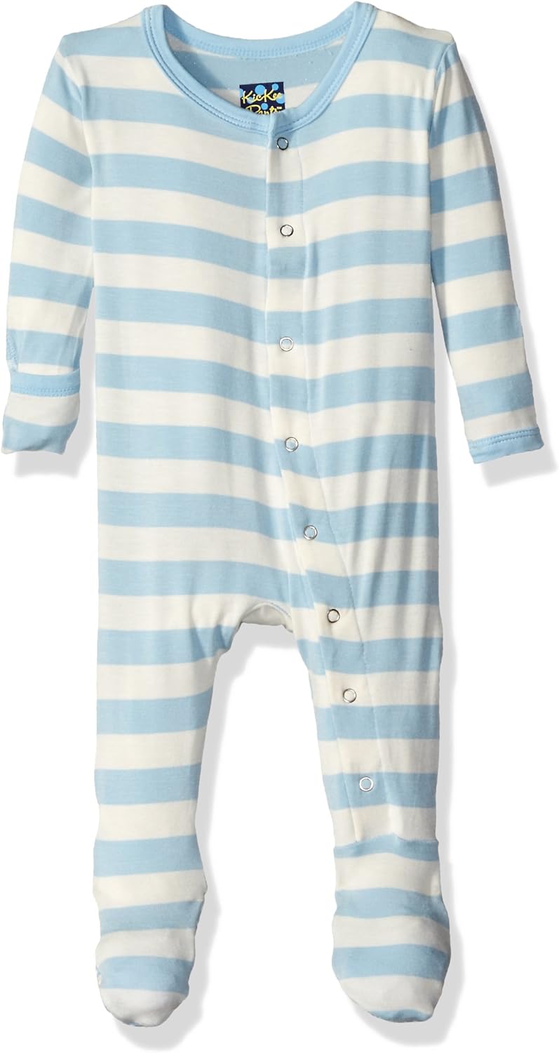 KicKee Pants Print Footie with Snaps (36 Months