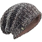 VECRY Men's Slouchy Beanie Knit Crochet Rasta Cap for Summer Winter