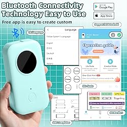 Phomemo Label Maker Machine with Tape, D30 Portable