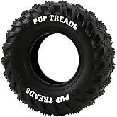 PETFROH Dog Chew Toy for Aggressive Chewers Heavy Duty Rubber Tire for Medium Large Dogs