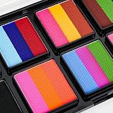 LOPHE Rainbow Face Body Painting Kit 26 Colors Water Based Safe Non-Toxic view 6