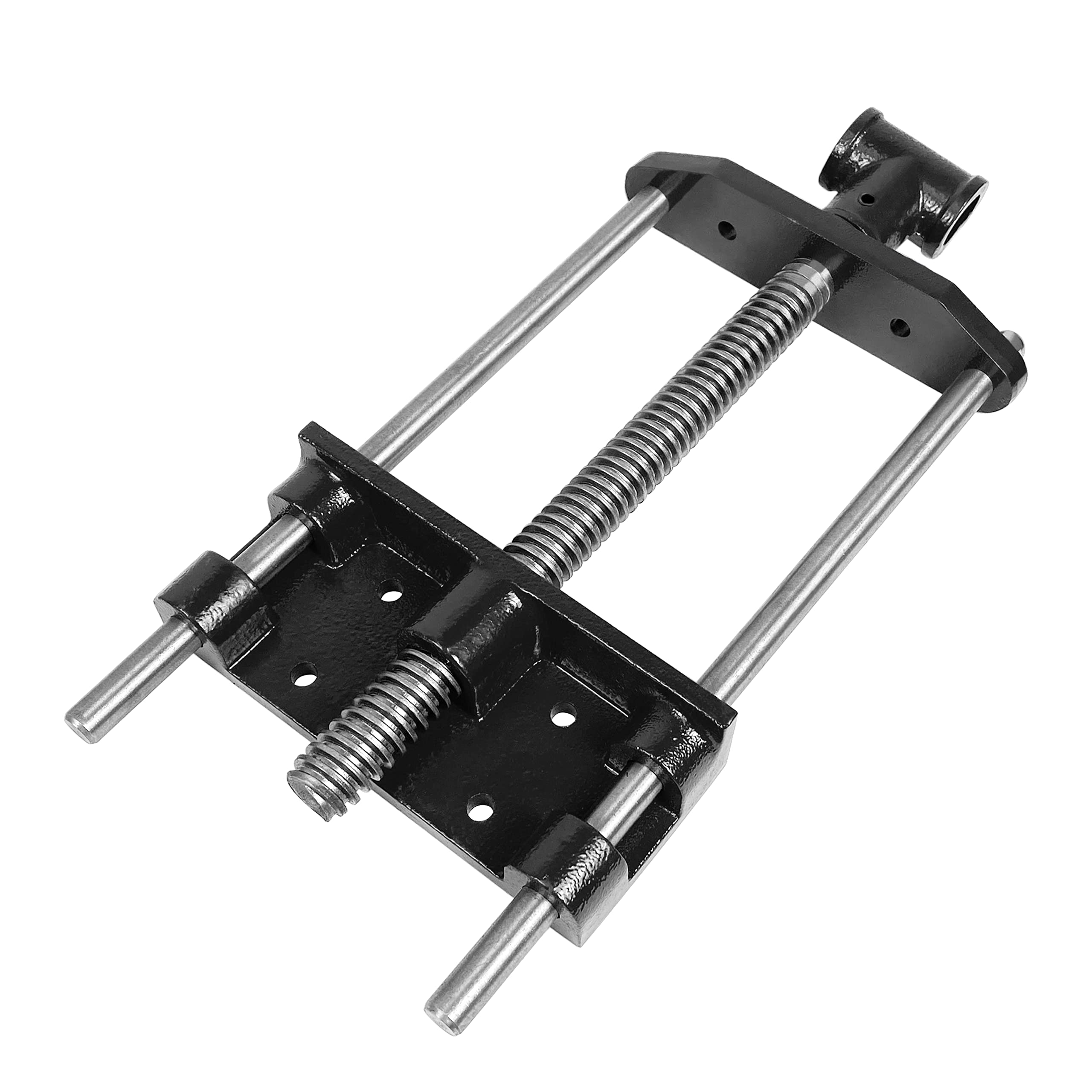 Photo 1 of HFS(R) Woodworking Bench Vise, Heavy Duty Front Screw Vise for Workbench Chrome plating Leg Vise Hardware Woodworking (7IN)