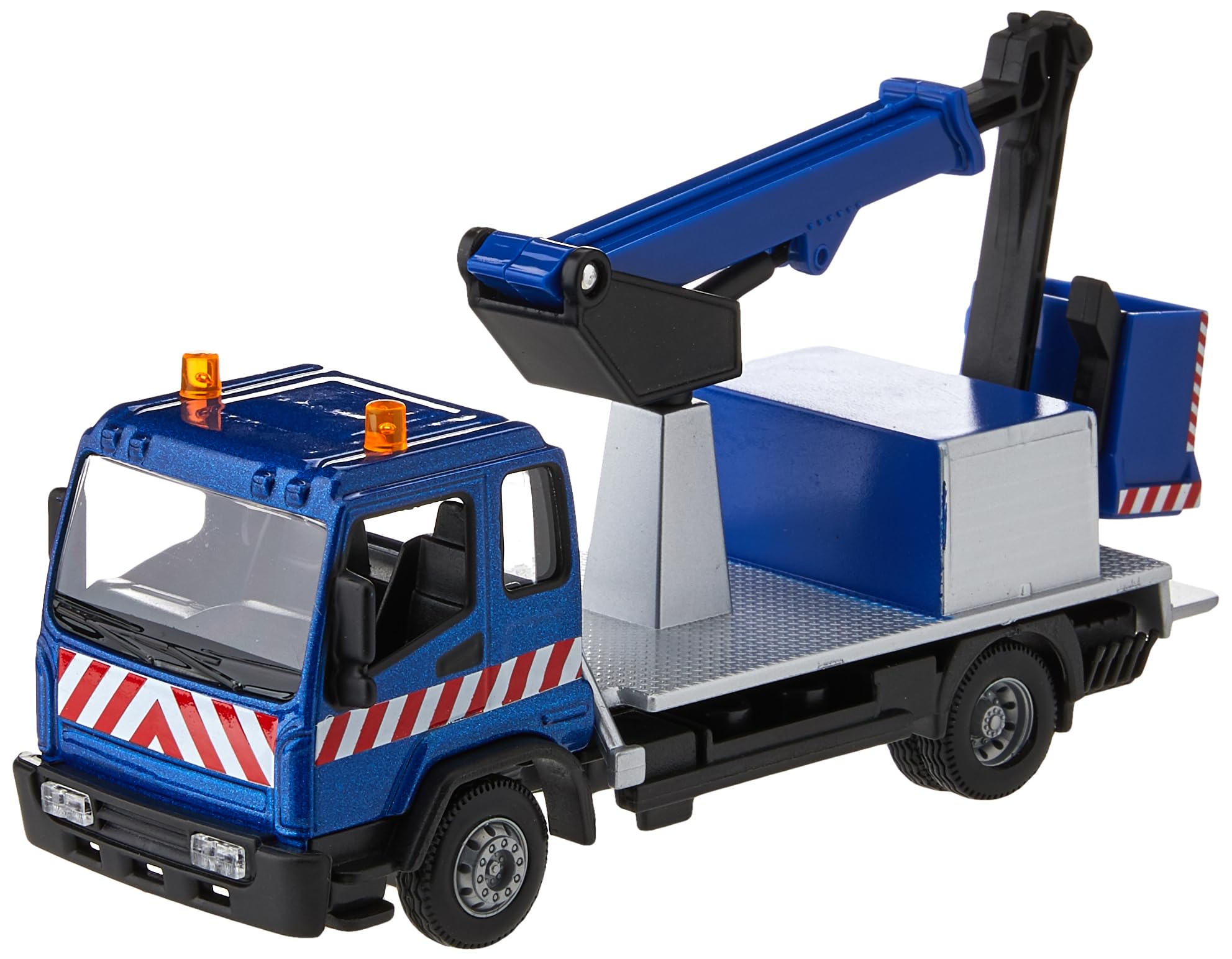 Bburago Die-Cast MUNICIPLE TRUCK With Working CHERRY PICKER Collectible Model Toy - 1:50 Scale