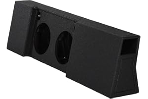 Q Power 2 Hole 2009-2017 F-150 Super Crew 10" Ported Car Audio Subwoofer Box