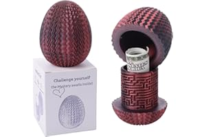GALAPOPO Mystery Egg Puzzle Box, Money Puzzle Box for Cash Gift, Birthday Wedding Easter Xmas Holiday Celebration Money Gift Ideas, Brain Teaser Puzzle Toy for Adults Kids Teens