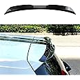 LZGBMNB Car Rear Spoiler for Mazda CX-9 I 2007 2008 2009-2013 2014 2015 2016, Rear Trunk Roof Spoilers Tail Wing Lip, Car Modification Styling Accessories,Bright Black