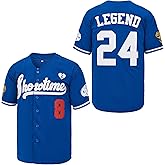 PERC30 Men's Showtime 8-24 Legend 90s Hip Hop Baseball Jersey Stitched for Memorial Day