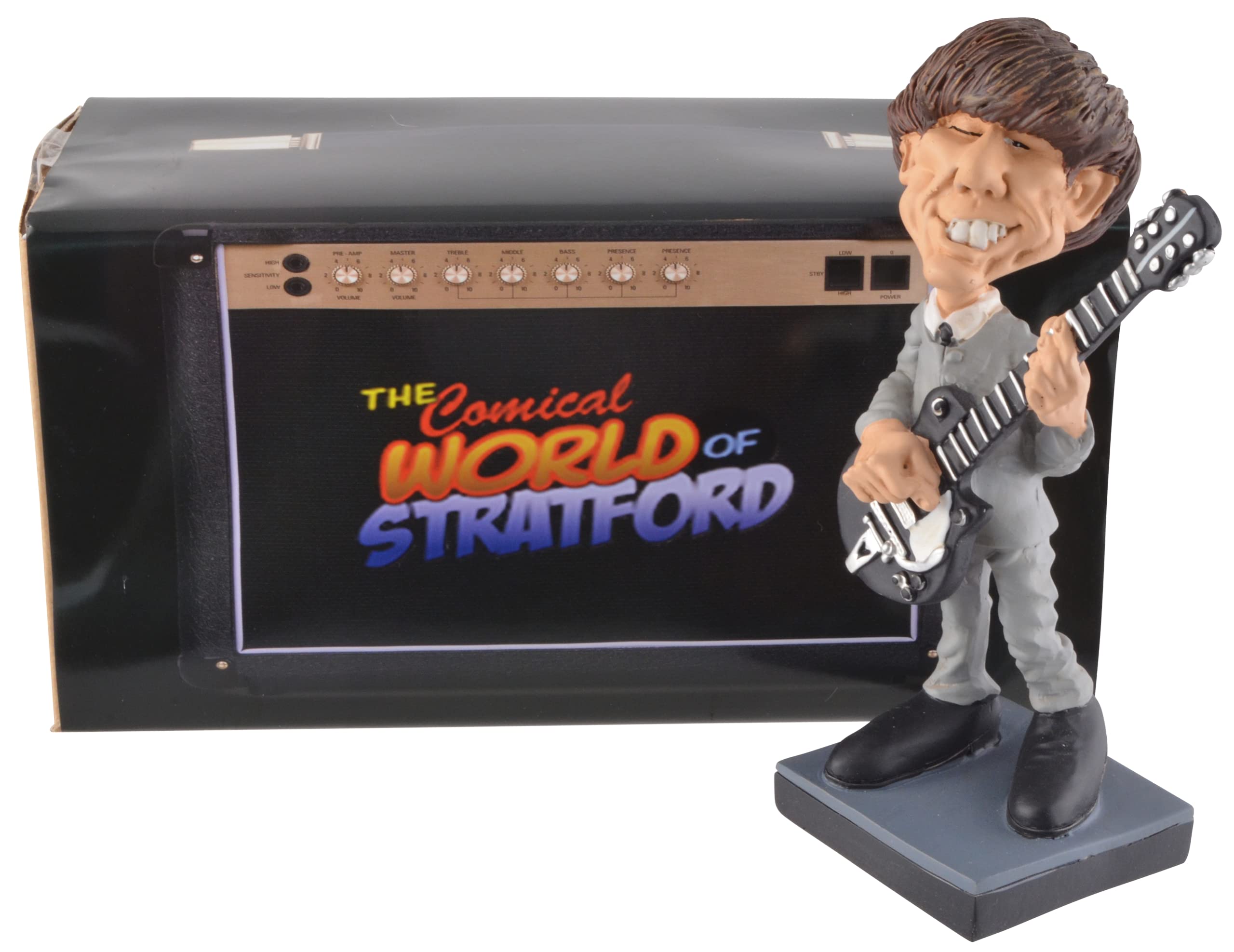 VOGLER Joh. Vogler GmbH Funny Life - Pop Star George From The World's Most Famous Pop Band In The World, Made From Cast Stone, Hand Painted Warren Stratford Collection