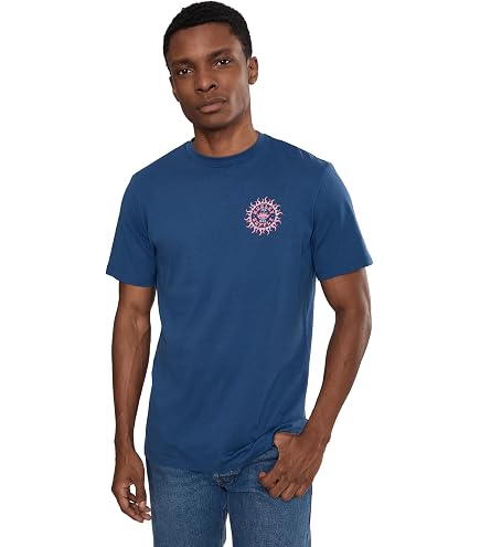 Hurley Men's Worldwide Short Sleeve T-Shirt, Armored Navy, M