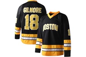 CRIDPOP Happy Gilmore 18 Adam Sandler 1996 Black Ice Hockey Jersey Men S-5XL