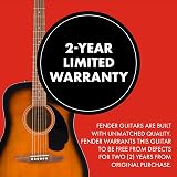 Fender California Debut Redondo Dreadnought Cutaway Acoustic Guitar Spruce view 4