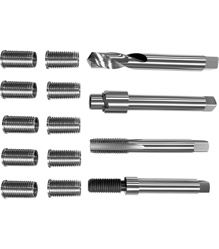TIME-SERT Gewinde-Einsätze M8 X 1,25 X 11,7 Mm – 10 Stück, Für Professionelle Reparaturen (Set Benötigt)