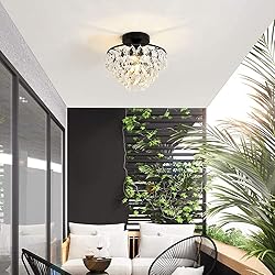 YYJLX Modern Small Crystal Ceiling Light Fixture