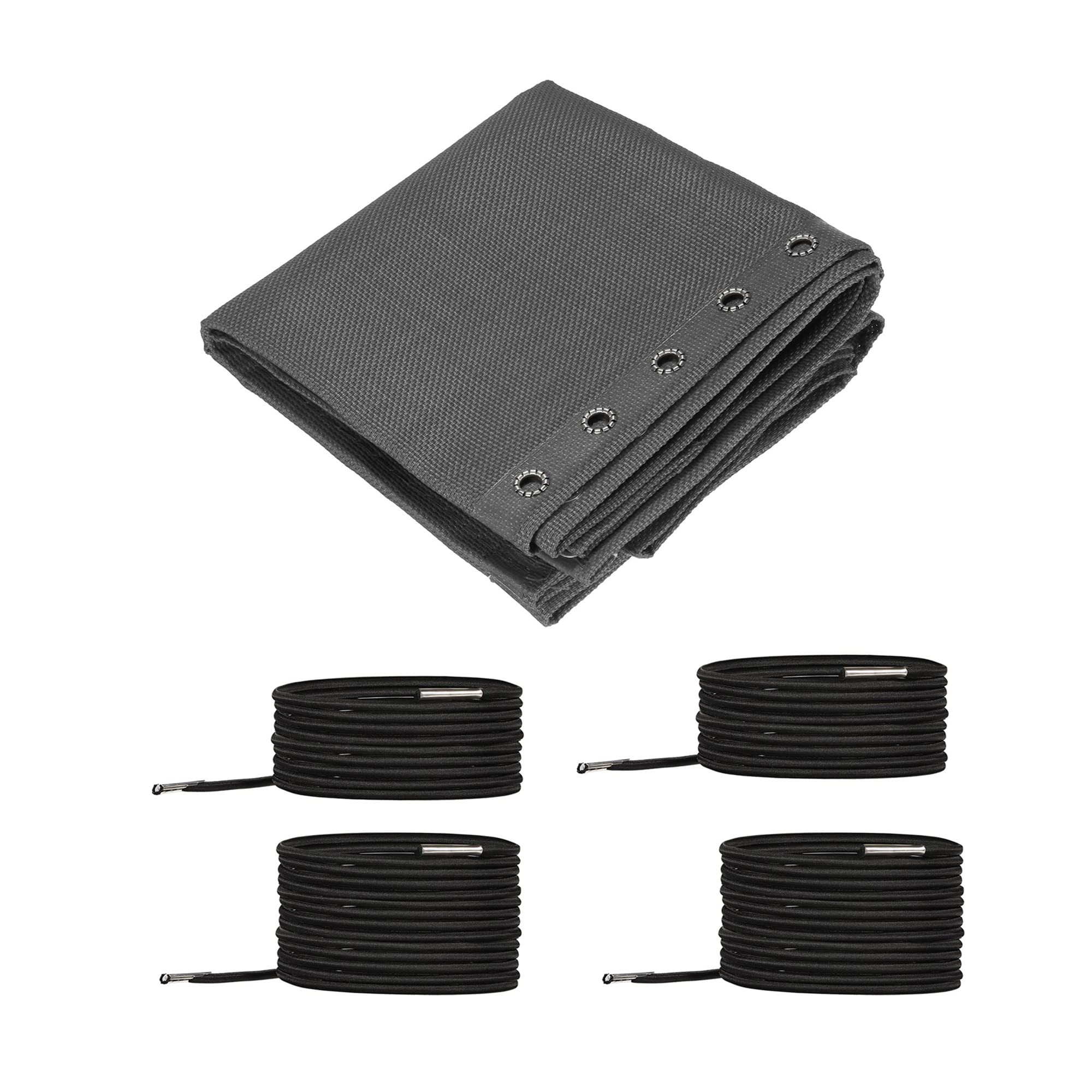 PATIKIL Gravity Chair Replacement Fabric, Anti-Gravity Chair Cloth Recliners Repair Tool Kit with with Cord Lace for Patio Outdoor, Dark Gray