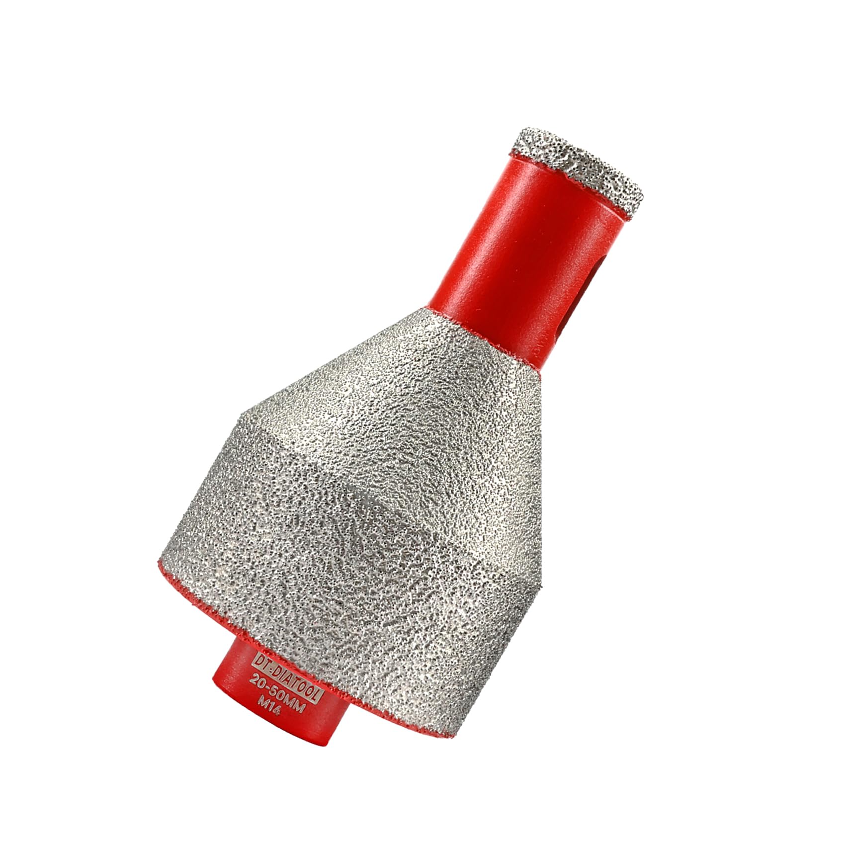DT-DIATOOL Diamond Core Bit Diameter 20-50mm Milling Bit Chamfer Bit Integrated for Enlarging Polishing Holes on Porcelain Ceramic Granite Marble Countertop M14 Thread