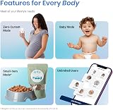Etekcity Digital Body Scale 400 lb 180 kg Bluetooth BMI Fat Mass App view 6