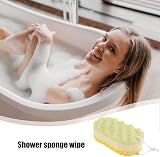 Fulenyi Shower Sponge Soft Scrubber Bath Towel Wave Texture Gentle Exfoliating view 7